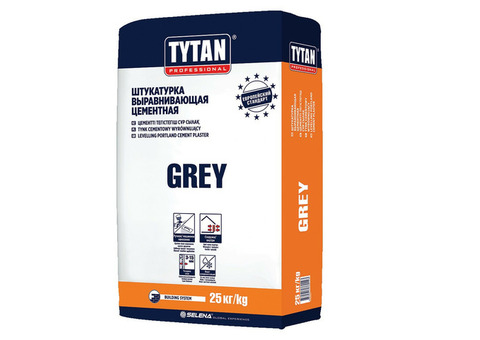 Штукатурка цементная Tytan Grey 25 кг