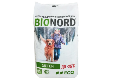 Противогололедный реагент Bionord Green 23 кг