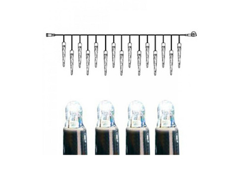 Гирлянда светодиодная Star Trading Сосульки холодный белый 4х400см 50диода 465-68