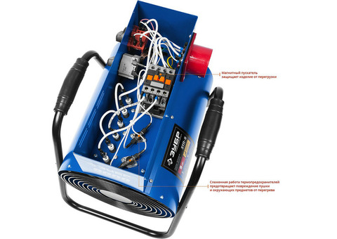Тепловая пушка Зубр Профессионал электрическая ЗТП-9
