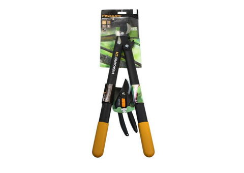 Сучкорез плоскостной Fiskars L74 112005 средний и секатор Fiskars 111260