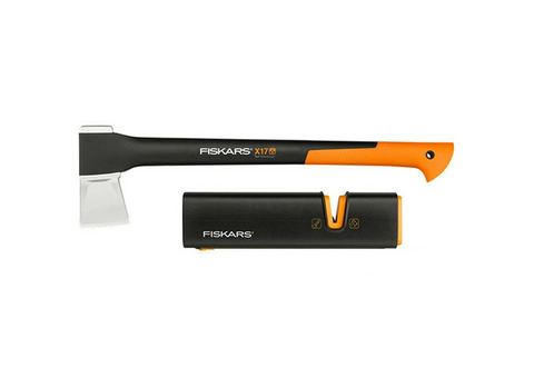 Набор Fiskars 129050 Топор колун X17 с точилкой