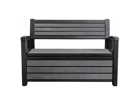 Скамья-сундук из пластика Keter Hudson Storage Bench 227 л антрацит