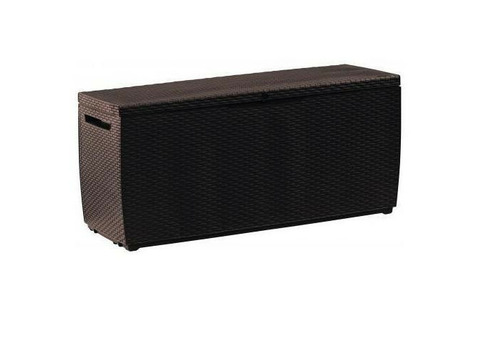 Сундук из пластика Keter Rattan Storage Box Capri 302 л коричневый