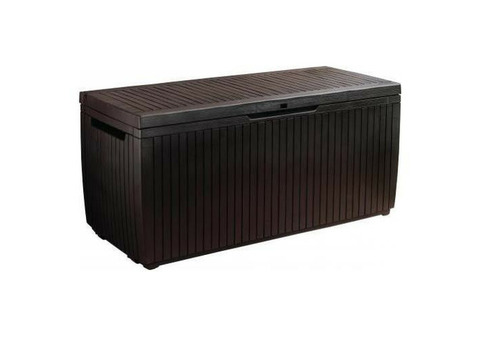 Сундук из пластика Keter Springwood storage box 305 л коричневый