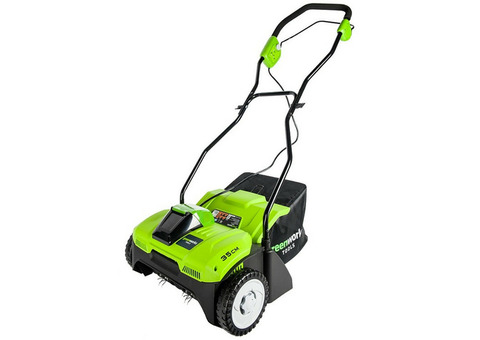 Аэратор аккумуляторный Greenworks G40DT30 без аккумулятора