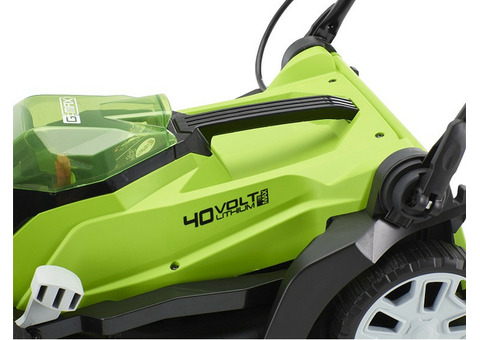 Газонокосилка аккумуляторная Greenworks G40LM35K2