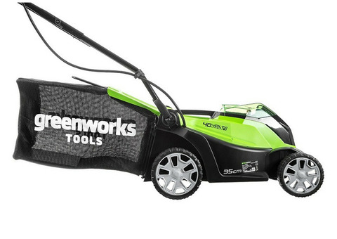 Газонокосилка аккумуляторная Greenworks G40LM41