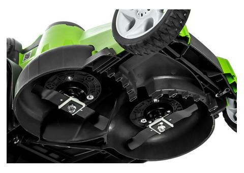 Газонокосилка аккумуляторная Greenworks G40LM49DBK4 TwinForce