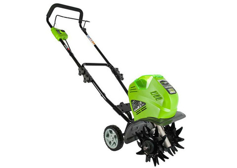 Культиватор аккумуляторный Greenworks G40TL 40V