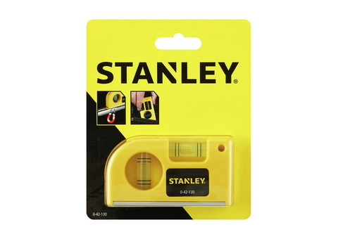 Уровень карманный Stanley Pocket Level 0-42-130 87 мм