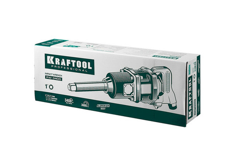 Гайковерт пневматический ударный Kraftool PW-3400 64200