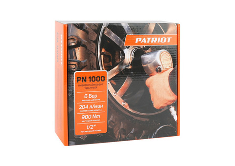 Пневмогайковерт ударный Patriot PN 1000