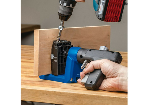 Кондуктор для сверления Kreg Pocket-Hole Jig 520 KPHJ520PRO-INT в комплекте с клещами