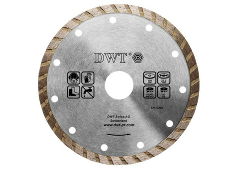Диск алмазный отрезной DWT DP-TU110 110х22,2 мм