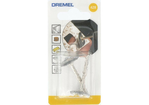 Щетка из углеродистой стали Dremel 428 26150428JA 19 мм 2 шт.