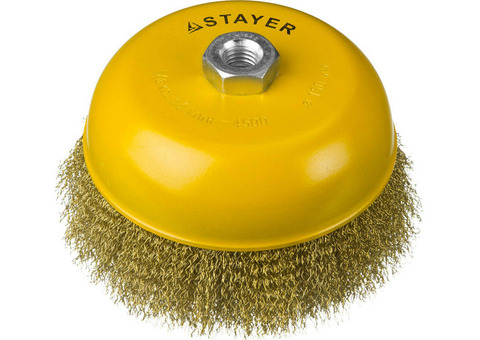 Щетка чашечная для УШМ Stayer Professional 35125-150 150 мм М14