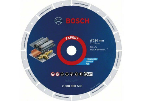 Диск алмазный по металлу Bosch 2608900536 230х22,2 мм