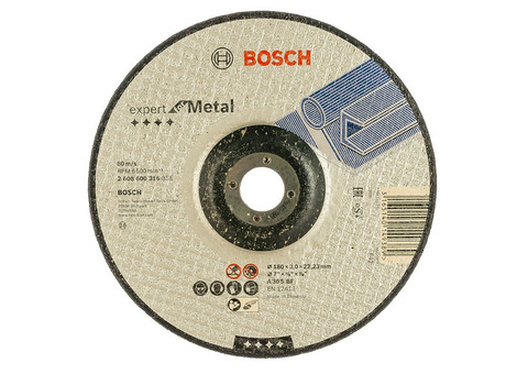 Круг отрезной по металлу Bosch 2608600316 180x3 мм