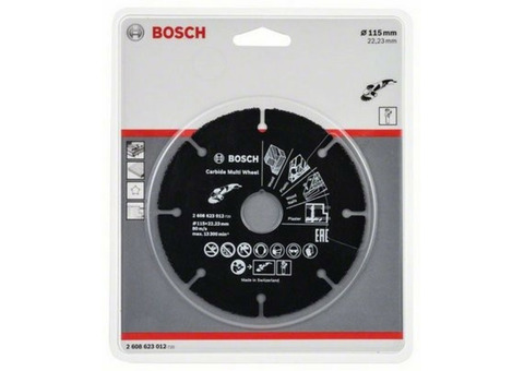 Диск отрезной универсальный Bosch 2608623012 115х22,2 мм