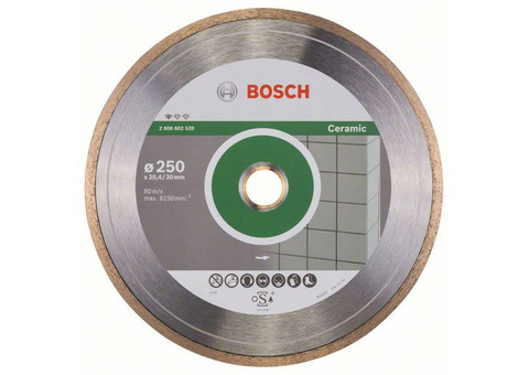 Диск алмазный отрезной Bosch 2608602539 Professional for Ceramic 250-30/25,4 мм