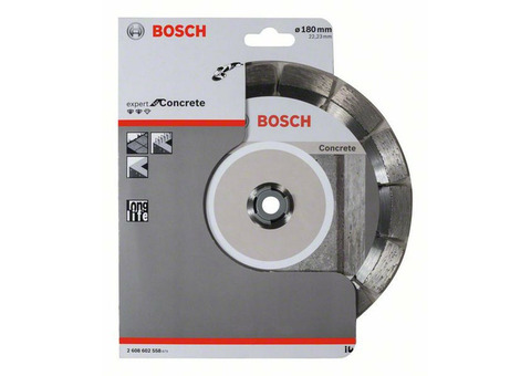 Диск алмазный отрезной Bosch 2608602558 Expert for Concrete 180х22,2 мм