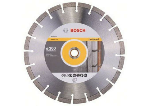 Диск алмазный отрезной Bosch 2608602570 Expert for Universal 300х20/25,4 мм