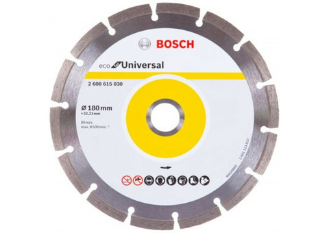 Диск алмазный отрезной Bosch 2608615030 Eco Universal 180х22,2 мм