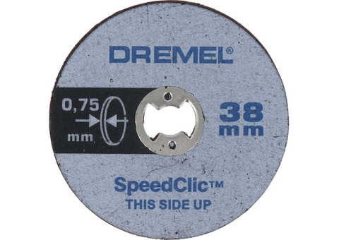 Диск отрезной по металлу Dremel SC409 2615S409JB 38 мм