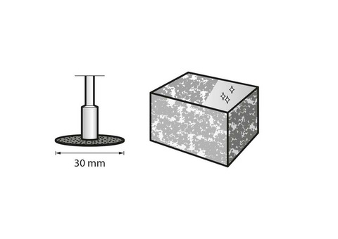 Диск шлифовальный Dremel SC411 2615S411JA 6 шт