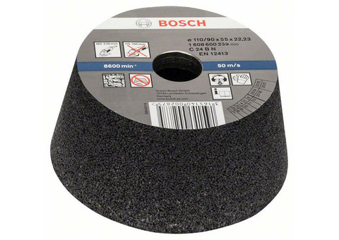 Круг шлифовальный чашечный Bosch 1608600239 110 мм K24