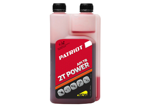 Масло минеральное дозаторное для 2-х тактных двигателей Patriot Power Active 2T 850030568 0,946 л