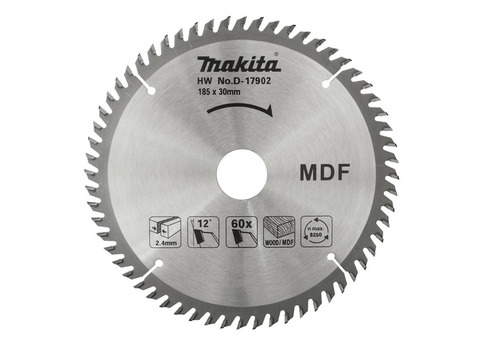 Диск пильный Makita 185х30/16/20 мм 60 зубов