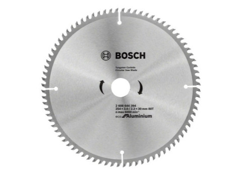 Диск пильный Bosch Eco for Aluminium 254х30 80T 2608644394