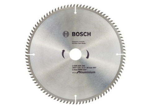 Диск пильный Bosch Eco for Aluminium 254х30 96T 2608644395