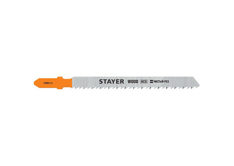 Полотна для электролобзика Stayer Professional T101B 15990-2.5_z02 75 мм 2 шт