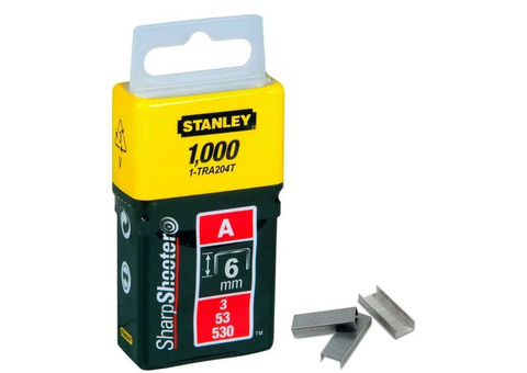 Скобы для степлера Stanley Light Duty 1-TRA204T