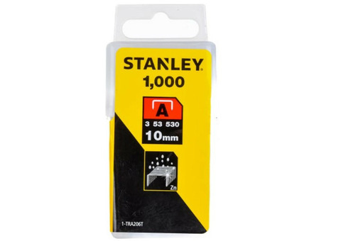 Скобы для степлера Stanley Light Duty 1-TRA206