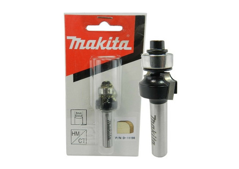 Фреза кромочная калевочная Makita D-11190 18,7х9,5х32/8 мм R3