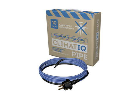 Кабель нагревательный саморегулирующийся IQWATT CLIMATIQ PIPE - 13 м.