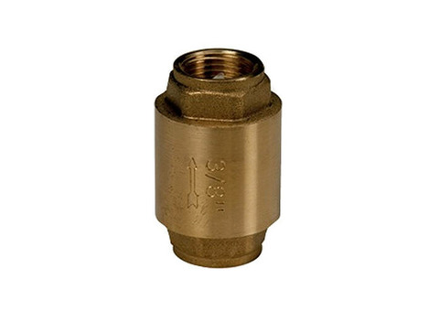 Клапан обратный Giacomini R60 - 1/2" (ВР/ВР, PN16, Tmax 95°C, затвор пластиковый)