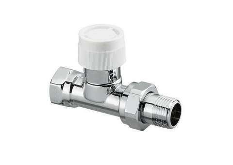 Клапан термостатический прямой Oventrop CV 9 - 1/2" (ВР/НР-американка, PN10, Tmax 120°C, KVS 1.0)