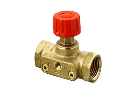 Клапан балансировочный Danfoss CDT - 1/2" (ВР/ВР, PN16, Tmax 120°C, 2 изм.ниппеля)