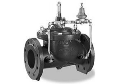 Клапан регулирующий Danfoss С101 - Ду125 (ф/ф, PN25, Tmax 90°C, Kvs 220)