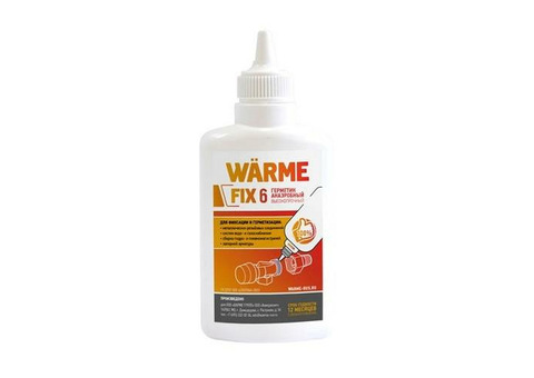 Герметик анаэробный WARME FIX 6 (сильная фиксация, флакон 80 г)