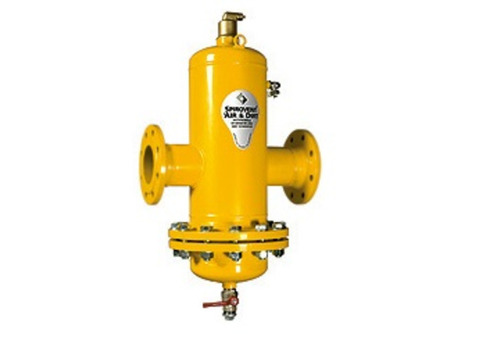 Сепаратор воздуха и шлама Spirotech Spirocombi - Ду100 (разъемный, соединение фланцевое)