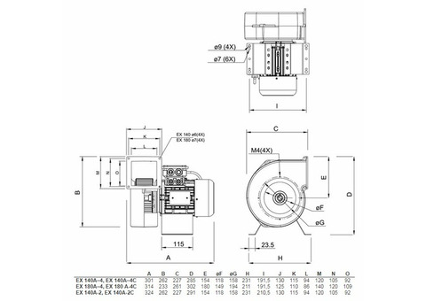 Systemair EX 140A-4C