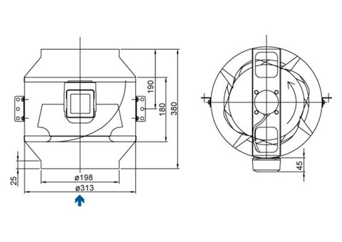 Systemair KD 200 L1