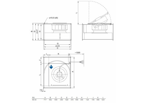 Systemair RS 60-35 L3 sileo