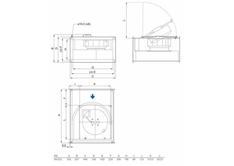 Systemair RS 50-25 EC sileo